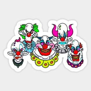 Killer Space Clowns Sticker